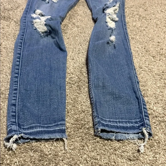 Hollister Super Skinny Distressed Low Rise 5/27 - Picture 8 of 8